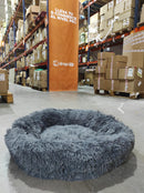 Cama Perro Mediana Gris Oscura 70 cm